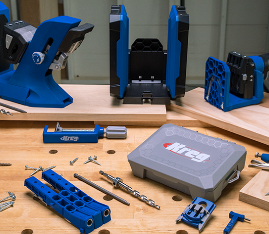 Das Sortiment von Kreg umfasst mehr als 200 Produkte. Das Sortiment von Kreg umfasst mehr als 200 Produkte.