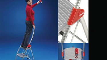 Design-Klapptritt für Aufsteiger