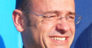 Mäher füllen Regenloch