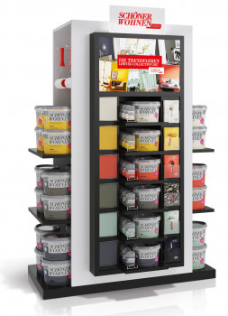 Schöner Wohnen Farbe, Display mit interaktivem Touch-Screen