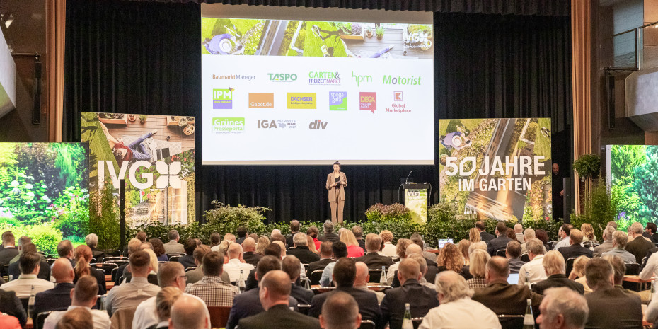 Besucherrekord: IVG-Geschäftsführerin Anna Hackstein begrüßte 280 Teilnehmer auf der Jubiläumsveranstaltung.&nbsp;