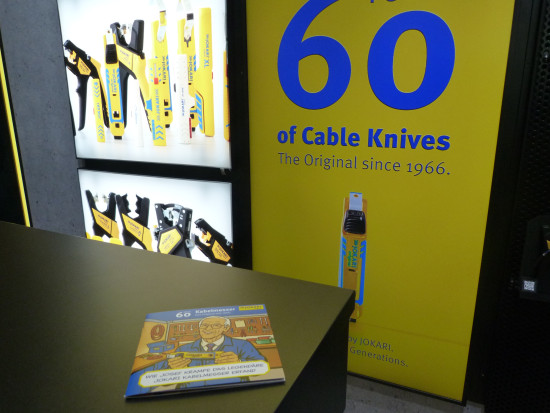 Jokari hat zum Geburtstag seines Kabelmessers ein eigenes Pixi-Buch gestaltet. &nbsp;