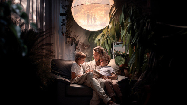 In einem Szenario wird das Zuhause zu einem Ort, der es seinen Bewohnern ermöglicht, Zeit für sich zu haben.&nbsp;