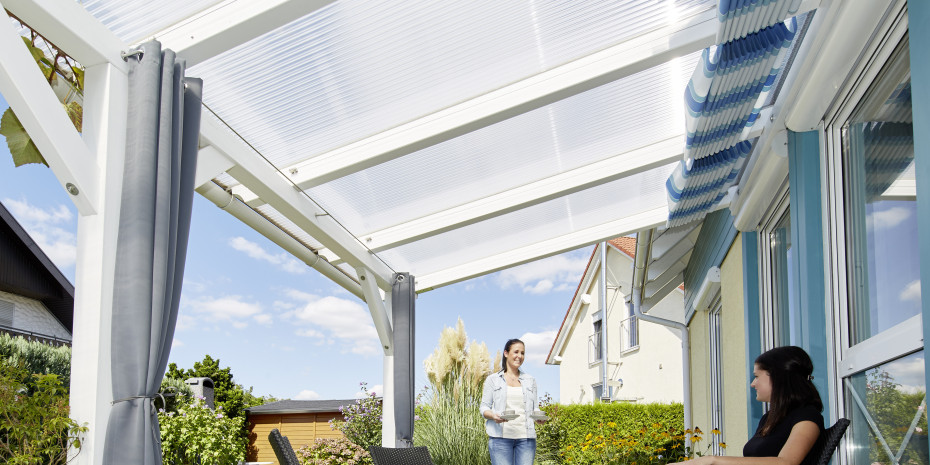 Mit dem Gutta-Dachkonfigurator können Anwender ihr neues Terrassendach nach den eigenen Wünschen gestalten.&nbsp;
