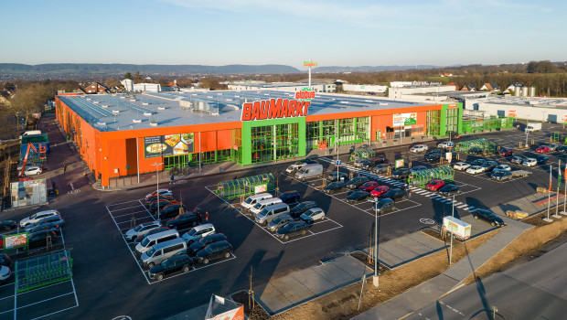 Der Globus Baumarkt in Löhne ist der erste Markt in der Region Oberwestfalen-Lippe.
