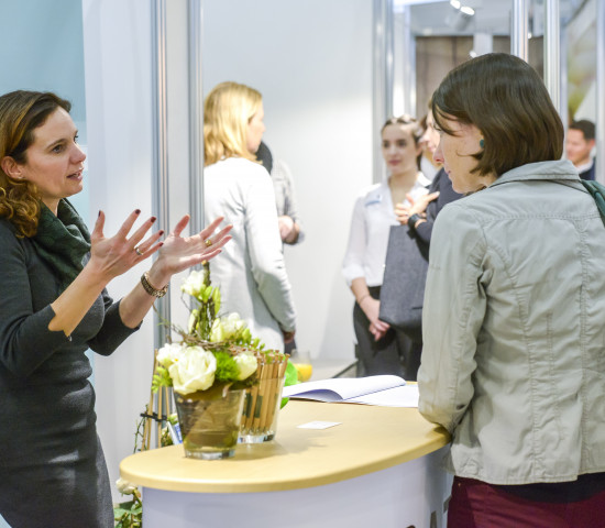 Kompakte Information: 46 Unternehmen informierten rund 130 Journalisten über ihre Produkte für die Gartensaison 2017.