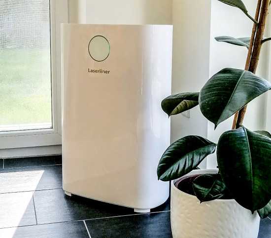 Der AirBreeze 360UV filtert sogar Schimmelsporen aus der Luft.