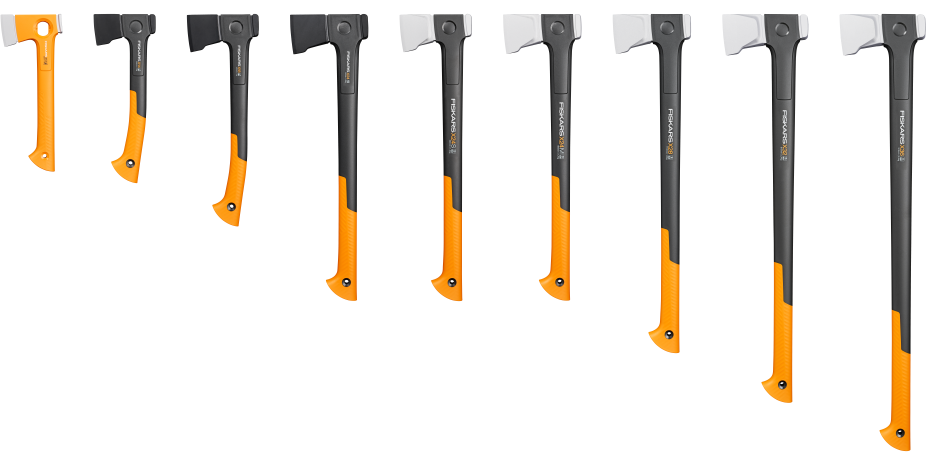 Eine Axt für jeden Anlass: Die neuen X-Series-Äxte der fünften Generation.