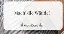 „Deutschland tapeziert“ geht ins vierte Jahr