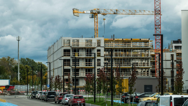 Es könnte demnächst wieder mehr gebaut werden: Die Genehmigungszahlen im Wohnungssektor ziehen an.