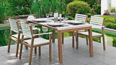Design auf der Terrasse