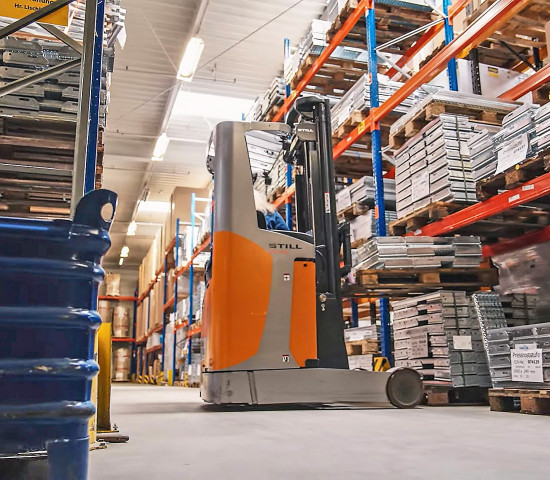 Mithilfe von GWS läuft die komplette Lagerhaltung digital.