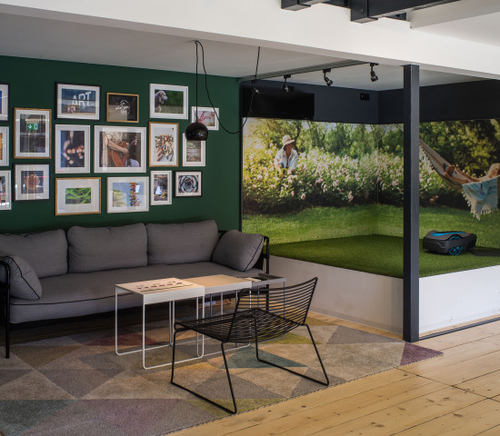 Eine dauerhafte Plattform zur Markenpräsentation und Inspiration: Das Markenzentrum realisiert Gartenträume und bietet Lösungen rund um Garten und Lifestyle.