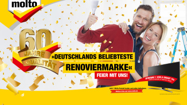 60 Jahre Molto: Verkaufsimpulse durch Gewinnspiel