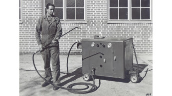 Vom Salzbadofen zum ­Hochdruckreiniger