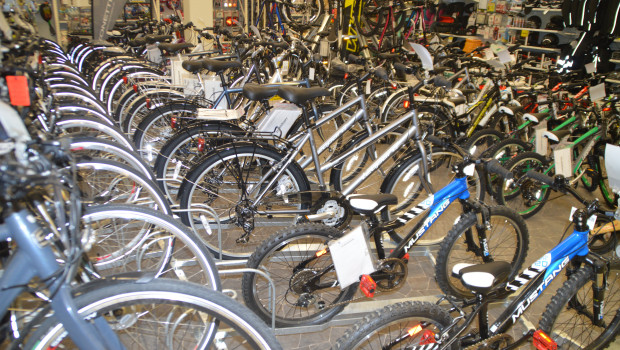 Das Angebot an Fahrrädern ist hoch.&nbsp;