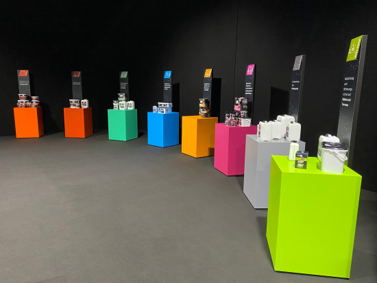 Die neue Sortimentsstruktur ist gegliedert nach acht verschiedenen Anwendungsbereichen. &nbsp; &nbsp;&nbsp;