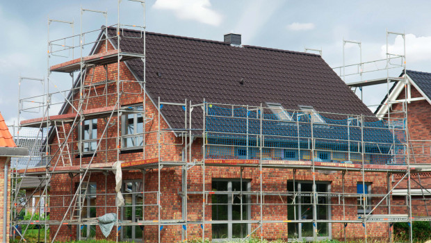 Im Einfamilienhausbau gab es in den ersten neun Monaten einen Rückgang der Baugenehmigungen von 5,7 Prozent. Foto: LBS