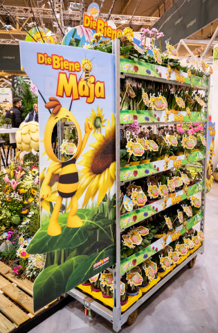 Die Lizenzkooperation "Die Biene Maja" wird von Landgard angeboten.