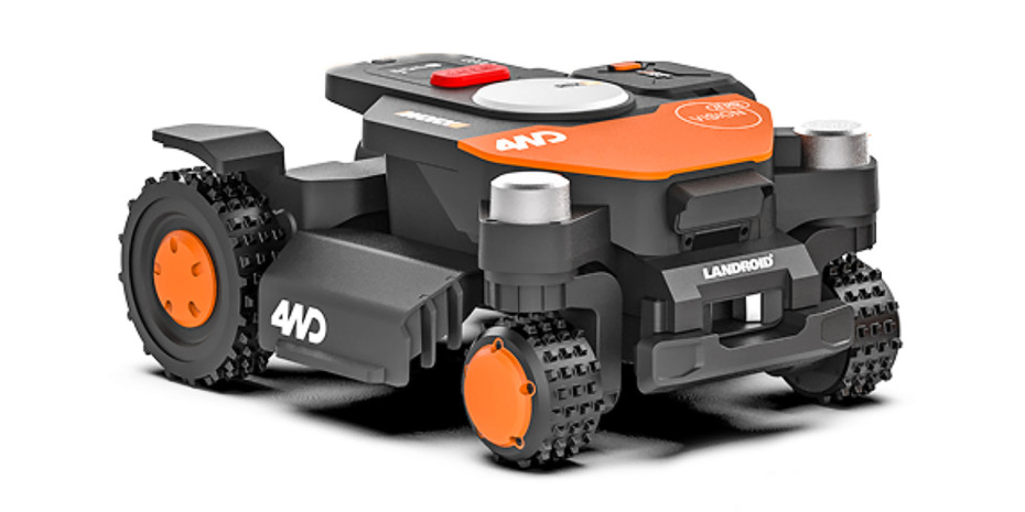 Der neue „Volksmähroboter“ arbeitet mit einer Technologie, die RTK und Vision-KI kombiniert. &nbsp;&nbsp;