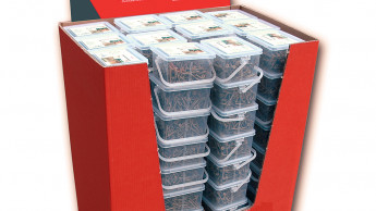 Dreifach veredelte Gartenbauschraube Dreifach veredelte Gartenbauschraube