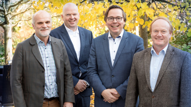 Der neue IVG-Vorstand (v. l.): Lothar Idelberger, Christoph Büscher, Oliver Trappmann und Richard Petri. Der neue IVG-Vorstand (v. l.): Lothar Idelberger, Christoph Büscher, Oliver Trappmann und Richard Petri.