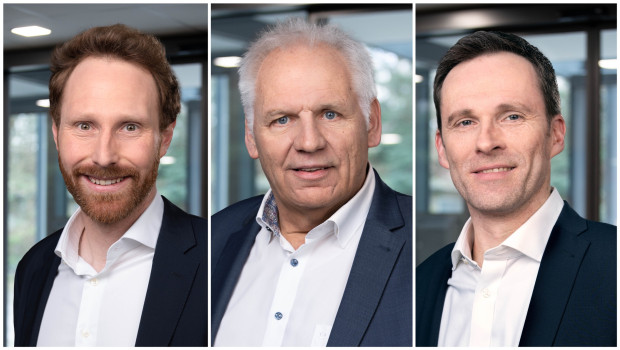 Tim Gärtner, Hans-Peter Heffels und Ingo Gethöffer (v.l.n.r.) leiten Conmetall Meister jetzt.&nbsp;