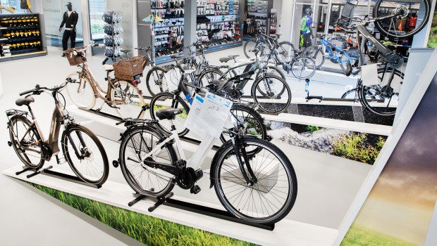 Showroom in der neuen Firmenzentrale der MTS Group. [Bild: MTS Group]