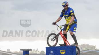 WD-40 holt BikeTrial-Weltmeister auf Messe WD-40 holt BikeTrial-Weltmeister auf Messe