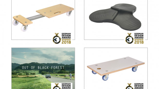 Drei Mal "Winner" und eine "Special Mention": Wagner System wird mehrfach mit dem German Design Award ausgezeichnet.