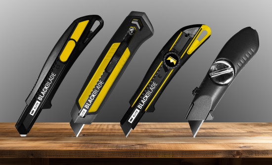 Alle neuen Elite-Messer sind natürlich mit den Blackblade-Klingen bestückt.&nbsp;