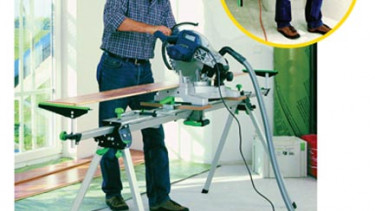 Neuer Ständer für Kapp- und Gehrungssägen