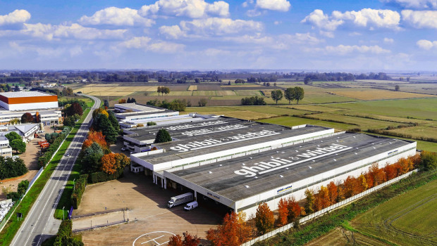 Der Stammsitz von Ghibli & Wirbel in Dorno: 40.000 Quadratmeter mit 2000 Quadratmetern Bürofläche.