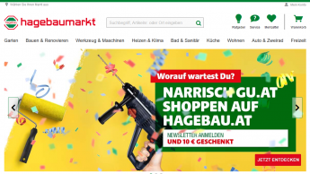 Hagebau startet Onlineshop in Österreich Hagebau startet Onlineshop in Österreich