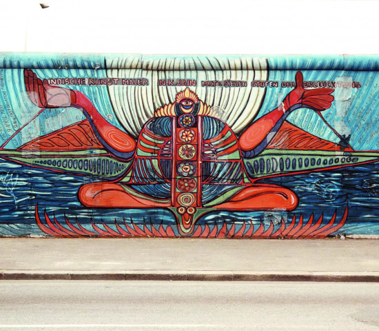 Kunst auf der Berliner Mauer