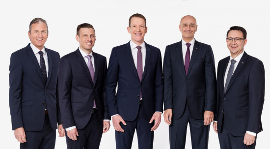 Der Vorstand besteht nun aus (von links) Robert Erni, Alexander Tonn, Burkhard Eling, Edoardo Podestà und Stefan Hohm. Der Vorstand besteht nun aus (von links) Robert Erni, Alexander Tonn, Burkhard Eling, Edoardo Podestà und Stefan Hohm.