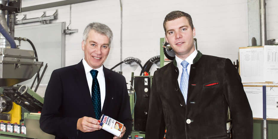 Alfred Steffen Clouth und Vater Alfred Clouth