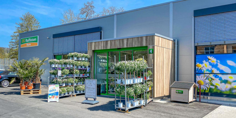 Der umgebaute Markt in Stockach trug zum guten Ergebnis der Raiffeisen-Märkte im Geschäftsjahr 2021 maßgeblich bei. Der umgebaute Markt in Stockach trug zum guten Ergebnis der Raiffeisen-Märkte im Geschäftsjahr 2021 maßgeblich bei.