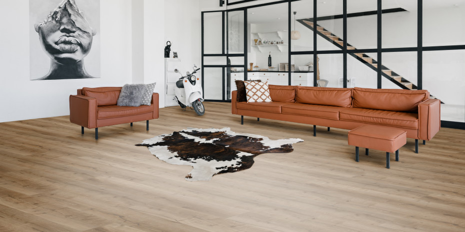 Die neuen Bodenbeläge sollen eine gemütliche Atmosphäre in Wohn- und Geschäftsräumen schaffen. &nbsp;