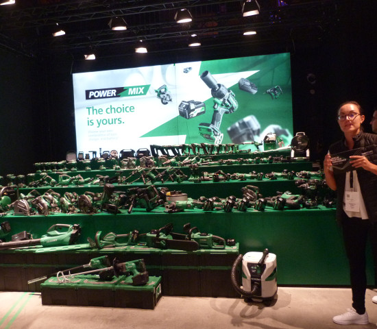 Auch die Marke Hikoki bietet ein Akkusystem.&nbsp;