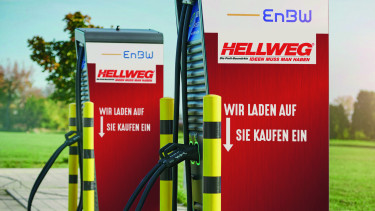 Hellweg Bau- und Gartenmärkte erhalten Ultraschnellladestationen