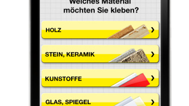 Klebeberatung per App