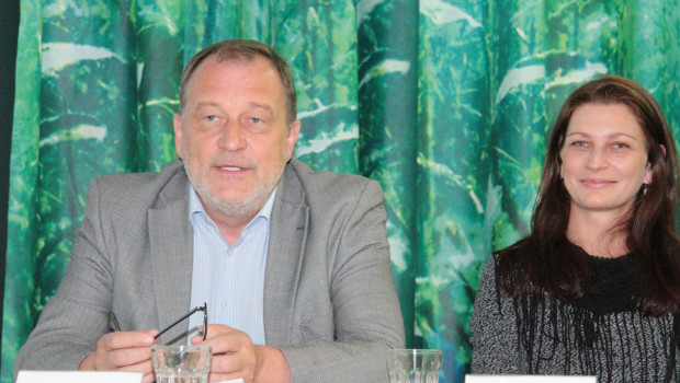 Bellaflora-Geschäftsführer Alois Wichtl und Isabella Hollerer, Leitung Nachhaltige Entwicklung