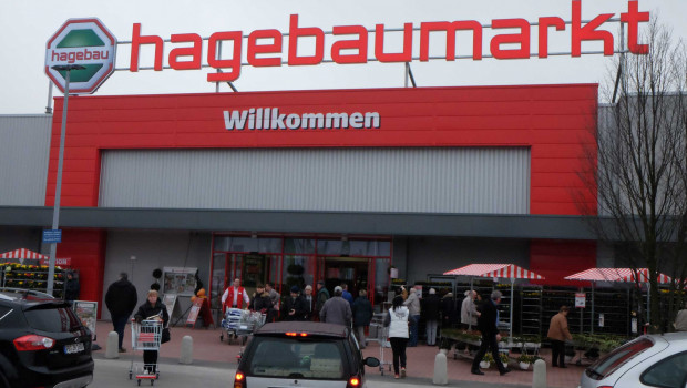 Die Hagebaumärkte in Deutschland haben im ersten Quartal 1,4 Prozent weniger umgesetzt.