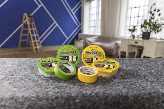 Frog-Tape hat die passenden Lösungen für alle Projekte zur Wandgestaltung parat.