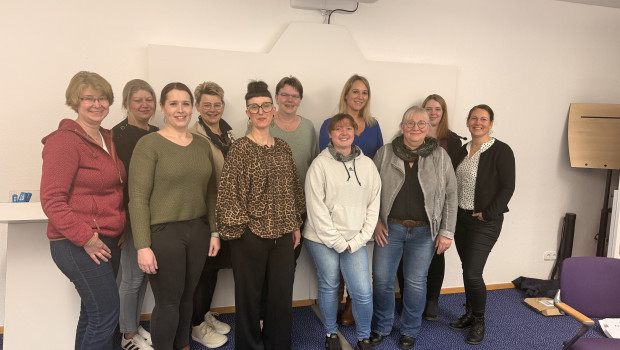 Inhaberinnen, Marktleiterinnen und Nachwuchsführungskräfte nahmen am ersten Seminar teil. Das nächste NBB-Frauenführungsseminar ist bereits in Planung, verrät Kiebitzmarkt-Geschäftsführerin Linda Zimmermann (r.).