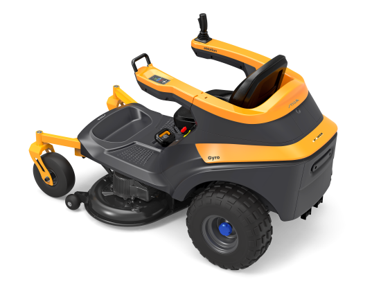 Der Gyro verfügt über &nbsp;eine patentierte Direktantriebs-technologie – und wird per Joystick gesteuert.