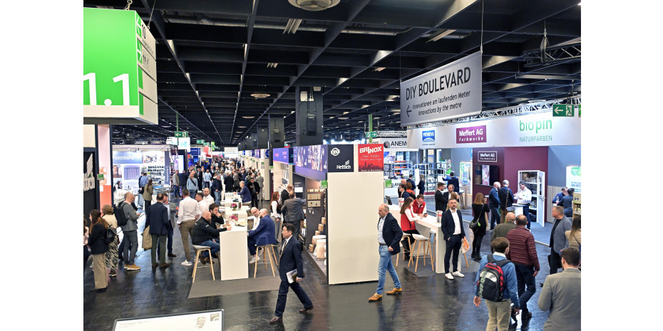 Gefüllt, aber nicht überfüllt waren die Gänge des DIY-Boulevards. Die Organisatoren zeigen sich zufrieden. &nbsp;&nbsp;