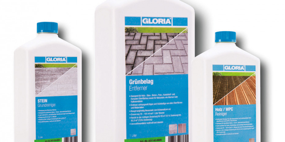 Gloria, Reinigungsmittel 