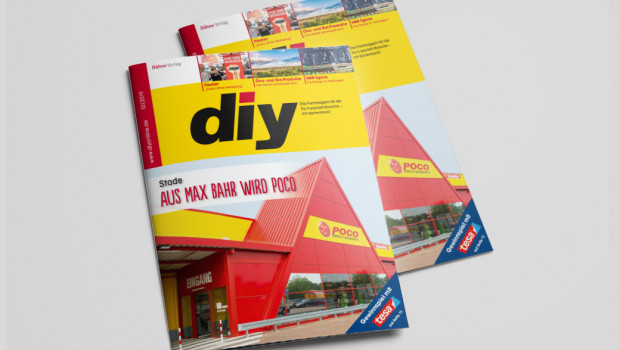 Die Oktober-Ausgabe des Fachmagazins diy ist jetzt erschienen.